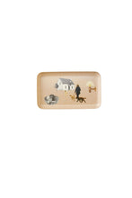 Load image into Gallery viewer, Linen Coated Tray M.OGIHARA Living With Dogs