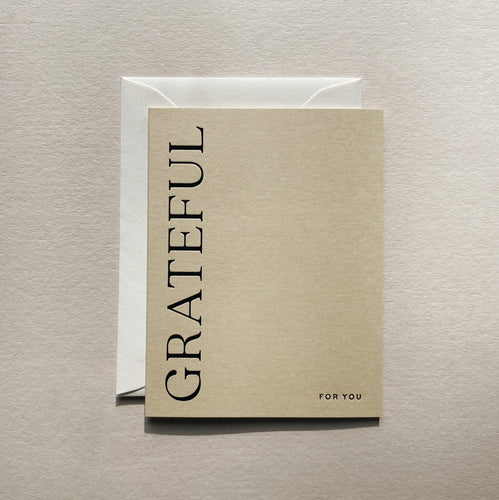 Grateful Card