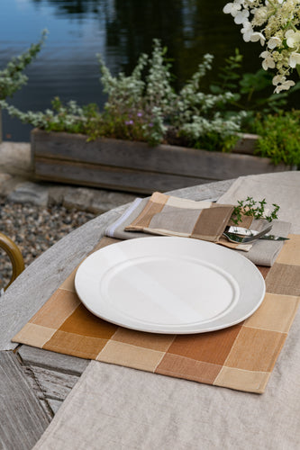 Brown Check Placemat (set of 4)