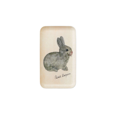 Small Linen Coated Tray Isabelle B. Lapin